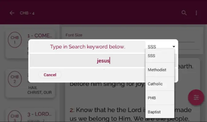 Church Handbook by Robort android App screenshot 2